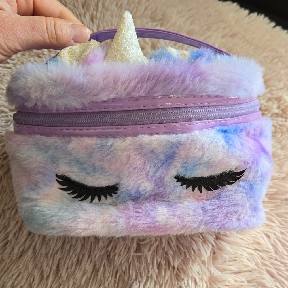 Urban Kids Purple and Blue Unicorn Kids Accessory Bag